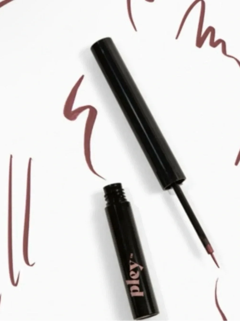 Pley Liquid Asset Foolproof Smudge-Proof Eyeliner WINE OUT/Burgundy 1.7ml NIB